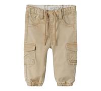 NAME IT Boy Baggy Cargo Trousers, Incense, 80