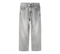 Name IT Boy Jeans Straight Fit, Light Grey Denim, 140