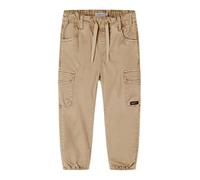 NAME IT Boys Cargo Trousers, Incense, 128