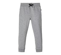 Name It Boy's NKM Sweat Pant Bru Noos Trouser, Grey (Grey Melange), 8 Years