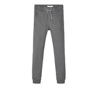 Name It Boy's Nkmhonk Bru Swe Pant Noos Trouser, Dark Grey Melange, 128 UK