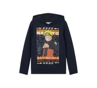 NAME IT Boy's NKMJAKARI Naruto Sweat WH BRU NOOS BIO Sweatshirt, Dark Sapphire, 134-140