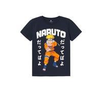 NAME IT Boy's NKMMACAR Naruto SS TOP NOOS Sky T-Shirt, Dark Sapphire, 122/128 cm