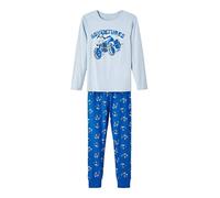 NAME IT Boy's Nkmnightset Nautical Blue ATV Noos Footie, 7-8 Years