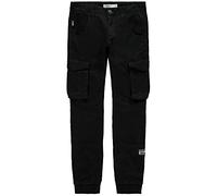 NAME IT Boy's Nkmryan Cargo R TWI Pant 2222-Ba Noos Baby and Toddler Footie, Black, 7 Years
