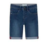 NAME IT Boy's Nkmsilas Slim DNM L Shorts 2272-Tx Noos, Medium Blue Denim, 2-3 Years
