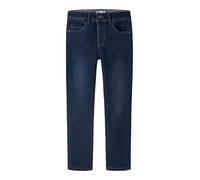 NAME IT Nkmsilas Dnmtax Noos Girls' Trousers, Dark Denim Blue, 9 Years