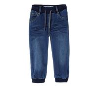 NAME IT Boy's Nmmben Baggy Round Jeans 1132-To Noos Trouser, Medium Blue Denim, 9-12m