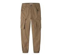 Name It Bamgo Regular Fitted Twill Pants Brown 10 Years Boy