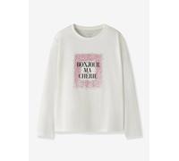 NAME IT girl's long-sleeved T-shirt white