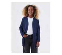 Name It Girls Longline Cardigan - Dark Sapphire, Navy, Size Age: 11-12 Years Navy