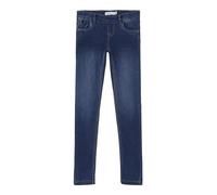 Name It Girls' NKF Polly Dnmtora 3238 Legging Noos Jeans, Dark Denim Blue, 8 Years