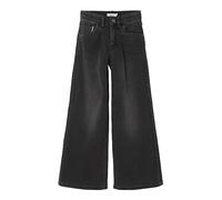 NAME IT Girl's Nkfbella Wide Jeans 1463-Sp Noos, Black Denim, 12 Years
