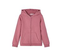 NAME IT Girl's Nkflena Ls Sweat Card Wh Bru Noos Hoodie Jacket, Deco Rose, 2-3 Years