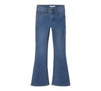 NAME IT Girls' Nkfpolly Bootcut Jeans 8808-Dt Tb, Medium Blue (Medium Blue Denim), 128