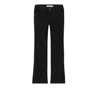 NAME IT Girl's NKFPOLLY Skinny Boot Jeans 1142-AU NOOS fit, Black Denim, 164