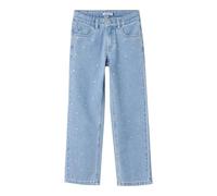 NAME IT Girls' Nkfrose St Rhine Jeans 3366-Be Noos, Light Blue (Light Blue Denim), 134