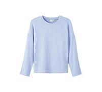 NAME IT Girl's NKFVICTI LS Knit L NOOS Pullover Sweater, Serenity, 122/128