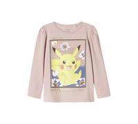 NAME IT Girl's Nmfsorina Pokemon Ls Top Box Sky