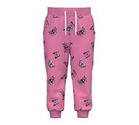 NAME IT Girl's NMFTASJA SWE Pants BRU PB Sweatpants, Wild Orchid, 98