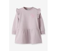 NAME IT girl's sweatshirt dress with sequins mauve