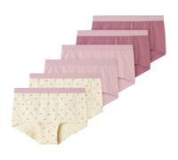 Name it - Kid's Hipster 6-Pack - Briefs size 104, pink