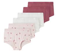 Name It Hipster Floral Panties 6 Units White,Pink 5 Years Girl