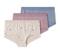 Name it - Kid's Hipster Peyote Hearts 3-Pack - Briefs size 146/152, sand