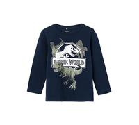 NAME IT Kids Jurassic World Long Sleeve T-Shirt Dark Sapphire 5 Years