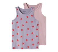 Name It Lavender Hearts Sleeveless T-shirt 2 Units
