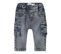 NAME IT Men's Nbmben Baggy Cargo Jeans 2727-Yb Noos, Dark Denim Blue, 40