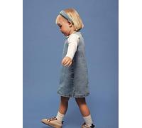 Name It Mini Girls Sleeveless Denim Dress, Medium Blue Denim, Size 3-4 Years Medium Blue Denim
