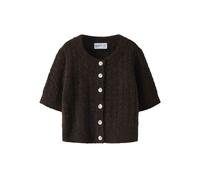 Name It Nalisa Loose Knit Cardigan Black 5 Years Girl