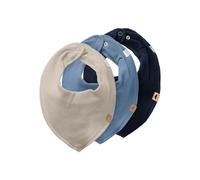 NAME IT NBNYVETTI 3P SCARF BIB NOOS bib, Dark Sapphire/Pack:w. Coronet Blue + Pure Cashmere, One Size