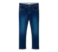 NAME IT Boys Nkmsilas Xslim Jeans 2002-tx Noos Pants, Dark Blue Denim, 8 Years UK