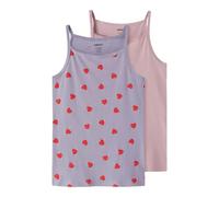 Name It Strap Top Lavender Hearts Sleeveless Pyjama T-shirt 2 Units