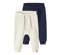 NAME IT Baby Nbntakki 2P Sweat Pant Noos Sweatpants, Dark Sapphire, 9-12m