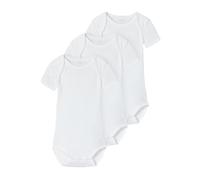 NAME IT Unisex Nbnbody 3P SS Solid White 4 Noos (Pack of 3), bright white, numeric_98