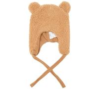 NAME IT Unisex NBNMATUTA Teddy HAT2 Hat, Chipmunk, 45/47, Chipmunk