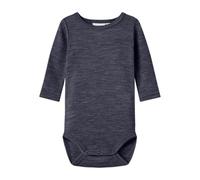 NAME IT Unisex Nbnwax Wool Rib LS Body Noos, Ombré blue, numeric_50