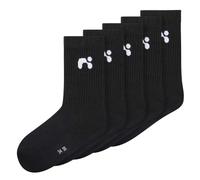 NAME IT Unisex NKNLARIS 5P SOCK NOOS Socks, Black/Pack:5 X BLACK,