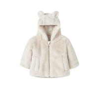 NAME IT Women's Nbfmila Jacket Hood Pb, moonbeam, 36