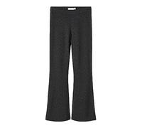 NAME IT Girl's Nkffrikkali Bootcut Pant Noos Shorts, Black, 4 Years