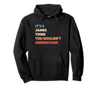 Name Its A James Thing Pullover Hoodie