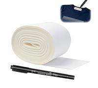 Name Labels, 3m*3cm Clothing Name Labels with Pen, Name Tags for Clothes, Writable Clothes Labels to Mark Clothes, Uniform Name Labels for School Camp Care Home