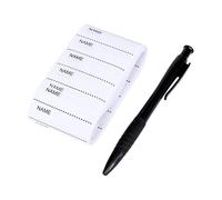 Name Labels for Clothes, 200 Pcs Iron on Name Label Tags Personalized Washable Sew in Stickers for School Uniform