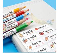 Name Labels for Clothes Kids Name Labels Clothes Labels for Kids School Labels for Clothes Name Labels Stickers Labels for Kids School Stuff (120PCS)