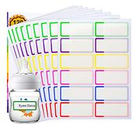 Name Labels for Kids Stuff, Kids School Name Stickers, 120 PCS Waterproof Daycare Labels for Baby Bottle Self-Laminating, Dishwasher Safe,Toddler Name Tags for Plastic Water Bottle, Lunch Box
