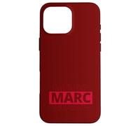 Name MARC Birthday Gift Man Humour Original Case for iPhone 16 Pro Max