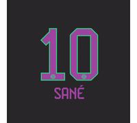 Name&Numbering Jnr - SanÃ© - Bayern Munich 23/24 Away Set Junior